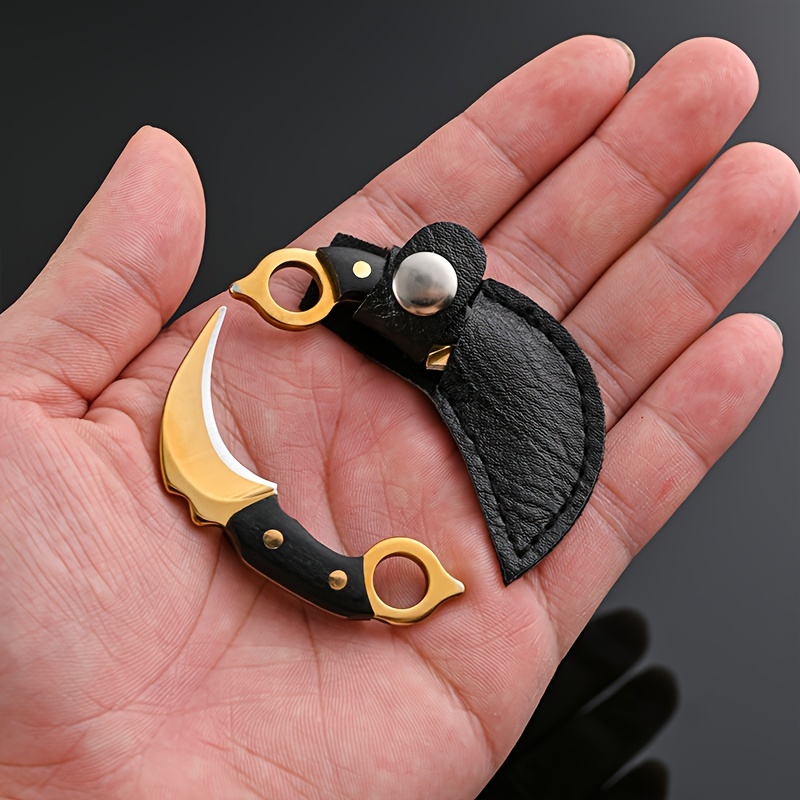 Mini faca chaveiro faca de bol - Bushcraft Knife Fixed avaliação e preço
